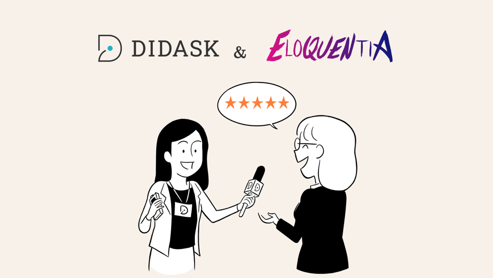 Eloquentia a choisi Didask pour former à la prise de parole en eLearning